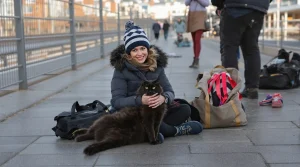 « Contente de retrouver mon chat » : une Marseillaise récupère son animal perdu 9 mois plus tôt sur les rails de la gare de Rouen