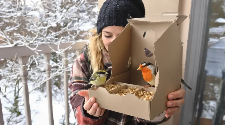 Ne jetez plus vos vieilles boîtes d’œufs : elles attirent et protègent les oiseaux au jardin tout l’hiver Ne jetez plus vos vieilles boîtes d’œufs : elles attirent et protègent les oiseaux au jardin tout l’hiver